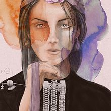 Mi Proyecto del curso: Retrato ilustrado con Procreate. Un proyecto de Bellas Artes de ariel.loncomil - 14.09.2020