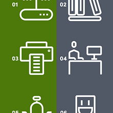 My project in Introduction to Icon Design course. UX / UI project by Anirudh Sharma - 10.29.2020