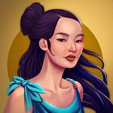 Mi Proyecto del curso: Retrato de personajes femeninos con Procreate. Digital Drawing project by Ursula Lopez Sorribes - 09.14.2020