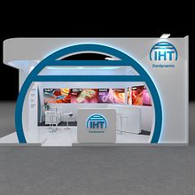 Stand IHT. Un proyecto de 3D, Diseño 3D e Infografía de Ferran Aguilera Mas - 14.09.2020