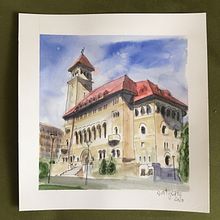 My project in Architectural Sketching with Watercolor and Ink course. Een project van  Architecturale illustratie van Sorin Vintzeanu - 14.09.2020