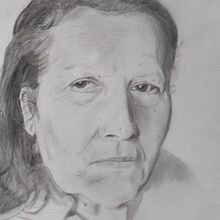 Mi Proyecto del curso: Retrato realista con lápiz de grafito. Un projet de  de Alexis Riquelme - 14.09.2020