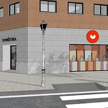 Mi Proyecto del curso: Creación de proyectos de interiorismo con SketchUp. Un proyecto de 3D, Arquitectura, Arquitectura interior, Decoración de interiores, Diseño 3D, Retail Design, Interiorismo, Modelado 3D y Visualización arquitectónica de Alexandra Proaño Gonzales - 14.09.2020