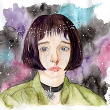 Mathilda, from Leon, the professional. Watercolor Painting project by Elisa Tenorio - 09.15.2020