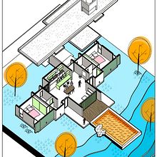 Mi Proyecto del curso: Ilustración digital de proyectos arquitectónicos. Architecture project by annemichelle1321 - 09.15.2020