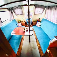 Restauración del interior de un bote . Un progetto di Interior design di Valeria Luna - 15.09.2020