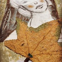 Mi Proyecto del curso: Técnicas de bordado experimental sobre papel. Embroider project by Mónica Zúñiga - 09.04.2020