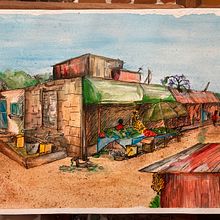 My project in Architectural Sketching with Watercolor and Ink course. Un progetto di Illustrazione architettonica e Architettura di Vera Steury - 16.09.2020
