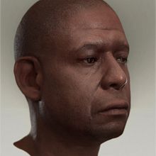 Forest Whitaker. Projekt z dziedziny 3D, Animacje 3D, Projektowanie zabawek, Projektowanie postaci 3D i VFX użytkownika David P. Nunes - 01.09.2020