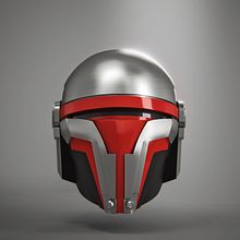 Darth Revan helmet. Projekt z dziedziny 3D, Projektowanie zabawek i Projektowanie postaci 3D użytkownika David P. Nunes - 04.03.2020