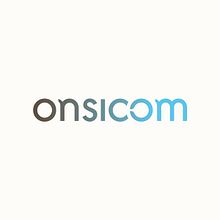 Onsicom. Een project van  Ontwerp, Logo-ontwerp y Grafisch ontwerp van Jimi Macías - 16.09.2014