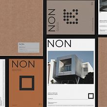 NON Arquitectura. Un proyecto de Diseño de carteles, Diseño editorial y Diseño gráfico de Gabriel Sencillo - 16.09.2020