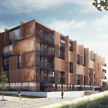 Concurso de viviendas en Can Modolell, Barcelona.. 3D project by Didac Guxens Rey - 09.16.2020