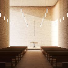 Iglesia en Basilea, Suiza.. Un proyecto de 3D de Didac Guxens Rey - 16.09.2020