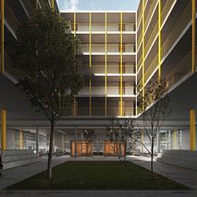 Concurso de vivienda y equipamiento público Cinema Pisa, Cornellà.. Un proyecto de 3D de Didac Guxens Rey - 16.09.2020