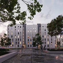 Bloque de Viviendas en Bon Pastor, Barcelona.. Un proyecto de 3D de Didac Guxens Rey - 16.09.2020