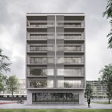 Bloque de Viviendas en Bon Pastor, Barcelona.. Un proyecto de 3D de Didac Guxens Rey - 16.09.2020