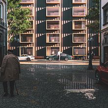 Hotel en Martigny, Suiza.. Un proyecto de 3D de Didac Guxens Rey - 16.09.2020