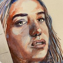 Acuarela aplicando la técnica Grisaille . Watercolor Painting project by María Díaz - 09.16.2020