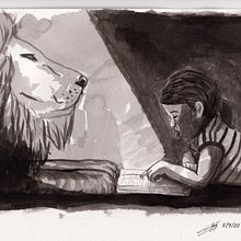 Mi Proyecto del curso: Ilustración en tinta china con influencia japonesa. Ink Illustration project by Sandra Ruiz Esteban - 09.17.2020