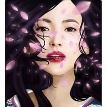 Asiatic beauty woman. Realistic Drawing, and Digital Illustration project by Ivet Macias Bugarin - 09.17.2020