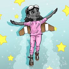 To infinity and beyong 🚀✨ . Digital Illustration project by Ivet Macias Bugarin - 09.17.2020