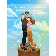 We will fill the world with colors 🌈. Digital Illustration project by Ivet Macias Bugarin - 09.17.2020