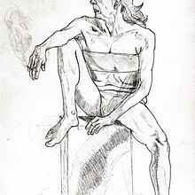 Mi Proyecto del curso: Introducción al dibujo artístico de la figura humana. Drawing project by spaghetti - 09.18.2020