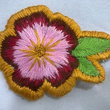 Mi Proyecto del curso: Ilustración de personajes con hilo y aguja. Embroider project by Olga Estrada - 09.18.2020