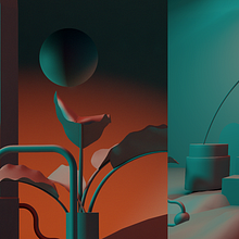 Meu projeto do curso: Composições abstratas com Cinema 4D. Un progetto di Animazione 3D di gabrieu.algusto - 18.09.2020