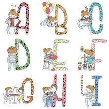 36 DAYS OF TYPE - 2016. Un progetto di Illustrazione tradizionale, Illustrazione digitale e Tipografia di Maria Prados - 18.09.2020