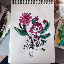 NYMPHS. Un progetto di Illustrazione tradizionale di Maria Prados - 18.09.2020