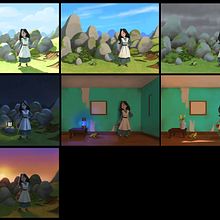 Meu projeto do curso: Princípios de iluminação para pintura digital. Traditional illustration, Digital Painting, Lighting Design, and Digital Design project by Pedro Almeida - 09.16.2020