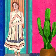 Mi Proyecto del curso: Retratos pictóricos con técnicas digitales. Un proyecto de Bellas Artes, Creatividad, Ilustración tradicional, Ilustración arquitectónica, Ilustración digital y Teoría del color de Belén Aula Carmona - 18.09.2020