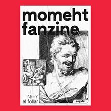 Póster para Momeht fanzine 7. Poster Design, and Graphic Design project by Francisco Rico Sánchez - 09.18.2020