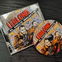 CLIENTE: "LeBlond". CREATIVIDAD, DISEÑO Y MAQUETACIÓN de Lanzamiento Nuevo Disco "EL DISCO MALDITO". Comic, Art Direction, Design, and Product Design project by Rebeca Márquez - 05.01.2020