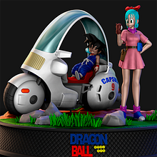 Bulma Goku - Dragonball. Un projet de 3D , et Conception 3D de Jonathan Carlos - 18.09.2020