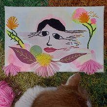 Mi Proyecto del curso: Técnicas básicas de bordado y acuarela. Embroider, and Watercolor Painting project by Jessica Tebes - 09.19.2020