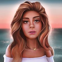 Final Project for Karmen Loh's Digital Portrait Course. Digital Painting project by Jasmine O - 09.18.2020