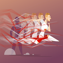 Bundesliga 2018. 2D Animation, and Traditional illustration project by Martin Laksman - 03.05.2018