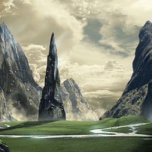 Mi Proyecto del curso: Matte Painting: creando mundos fotorrealistas. Un progetto di Illustrazione tradizionale di Juan Manuel Salas - 20.09.2020