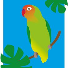 Agapornis. Graphic Design, and Traditional illustration project by btrizg - 09.20.2020