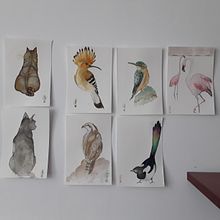 Mi Proyecto del curso: Técnicas experimentales de acuarela para principiantes . Traditional illustration, Fine Arts, Watercolor Painting, and Naturalistic Illustration project by Isabel Vazquez - 09.20.2020