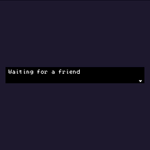 Waiting for a friend. Un proyecto de Desarrollo de videojuegos, Diseño de videojuegos y Pixel art de Isi Cano - 10.01.2020