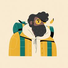 Stories from home. Design de personagens e Ilustração tradicional projeto de Itsacat&Goodog - 20.09.2020