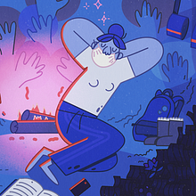 Fantastic Cave, a Digital Illustration Project Using Imagination. Een project van Digitale illustratie van baviguier - 20.09.2020