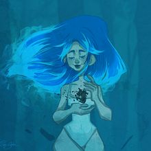 Soul. Animation, 2D Animation, Comic, Concept Art, Drawing, Digital Drawing, Lighting Design, Character Design, Digital Design, Traditional illustration, Digital Illustration, Children's Illustration, and Digital Painting project by Laura Sánchez Quesada - 09.20.2020