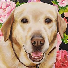 Retrato de Ankill. Un proyecto de Pintura acrílica de Ana Sofía Budeguer - 04.10.2020