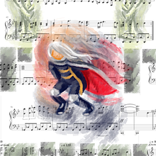 Musart. Projekt z dziedziny Portret, Trad, c, jna ilustracja, Ilustracja c, frowa, Multimedia, Produkcja muz, czna, Gr i komputerowe użytkownika Isi Cano - 30.04.2019