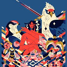 ALADOS 6 Ein Projekt aus dem Bereich Bildende Künste, Kunstleitung, Design und Traditionelle Illustration von Profe - 22.09.2020